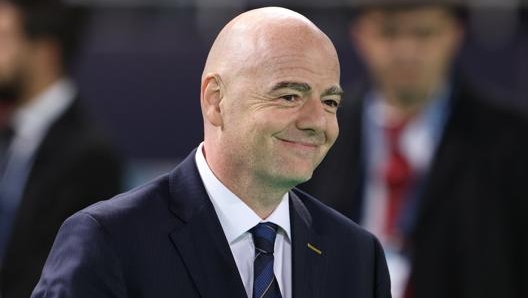 Il presidente della Fifa, Gianni Infantino AFP