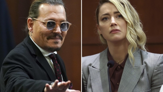 In una combo Johnny Depp e Amber Heard. ANSA