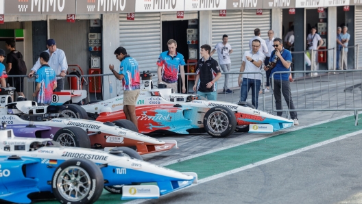 Le Dallara Av-23 della Indy Autonomous Challenge