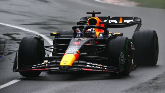 MONTREAL, QUEBEC - JUNE 17: Max Verstappen of the Netherlands driving the (1) Oracle Red Bull Racing RB19 on track during final practice ahead of the F1 Grand Prix of Canada at Circuit Gilles Villeneuve on June 17, 2023 in Montreal, Quebec.   Dan Mullan/Getty Images/AFP (Photo by Dan Mullan / GETTY IMAGES NORTH AMERICA / Getty Images via AFP)