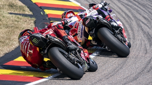 Jorge Martn Francesco Bagnaia
Campionato del Mondo MotoGP 2023
MotoGP GP of Germany 2023
Sachsenring, 18/06/2023
Foto : Alessandro Giberti / Ciamillo Castoria