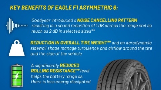 Goodyear Eagle F1 Asymmetric 6 - caratteristiche