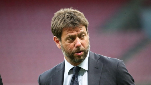 Juventus' Chairman Andrea Agnelli prior to  the Italian Serie A soccer match AC Milan vs Juventus at the  Giuseppe Meazza Stadium in Milan, Italy 7  july 2020. ANSA / ROBERTO BREGANI