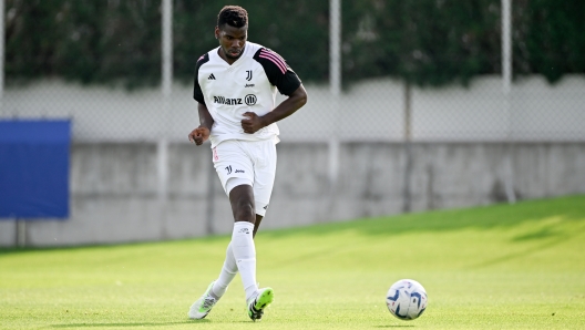 TURIN, ITALY - JULY 11: Paul Pogba of Juventus during a training session at JTC on July 11, 2023 in Turin, Italy. (Photo by Daniele Badolato - Juventus FC/Juventus FC via Getty Images)