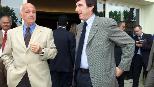 ROMA,16.05.2001
CIRCOLO CANOTTIERI ANIENE - PRESENTAZIONE EDIZIONE ROMANA DELLA GAZZETTA DELLO SPORT
NELLA FOTO DINO ZOFF E GIANNI BONDINI
© MARCO ROSI \ LAPRESSE