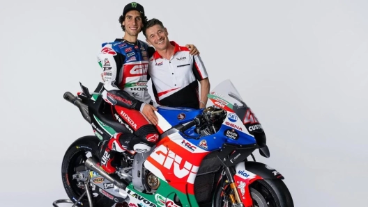 Lucio Cecchinello e Alex Rins 2023