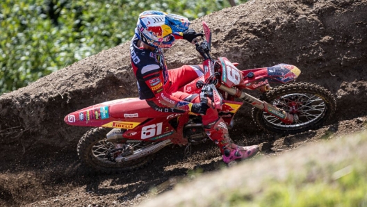 Jorge Prado  al comando del Mondiale MXGP (foto MXGP)