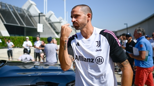 TURIN, ITALY - JULY 17: Leonardo Bonucci of Juventus at Jmedical on July 17, 2023 in Turin, Italy. (Photo by Daniele Badolato - Juventus FC/Juventus FC via Getty Images)