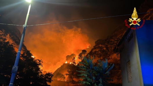 Incendi fuori controllo tra Palermo, Catania, Reggio Calabria e Lecce