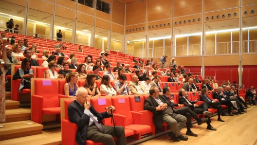 Foto LaPresse/Sara Sonnessa  26/07/2023 Torino (Italia) Cronaca NITTO Atp Masterplan. Nella foto: un momento dell'evento  July 26, 2023 Torino (Italy) News -NITTO Atp Masterplan. In the photo:a moment of the event - nitto Conferenza Atp - fotografo: sara sonnessa