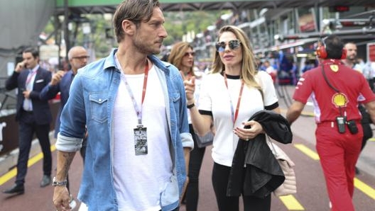 Francesco Totti e Ilary Blasi e i rolex contesi