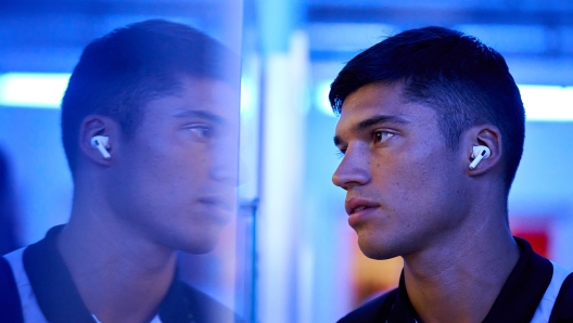 SALZBURG, AUSTRIA - AUGUST 09: Joaquin Correa of FC Internazionale arrives at the stadium prior to the friendly match between FC Red Bull Salzburg and FC Internazionale at Red Bull Arena on August 09, 2023 in Salzburg, Austria. (Photo by Mattia Ozbot - Inter/Inter via Getty Images)