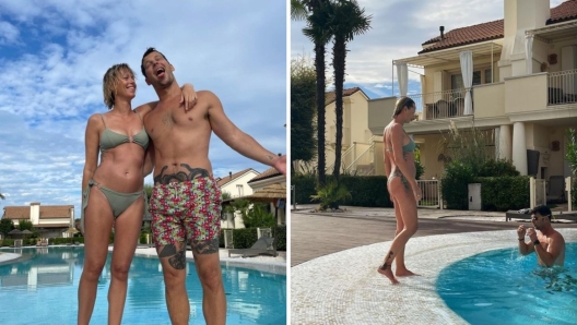 Federica Pellegrini e Matteo Giunta in vacanza