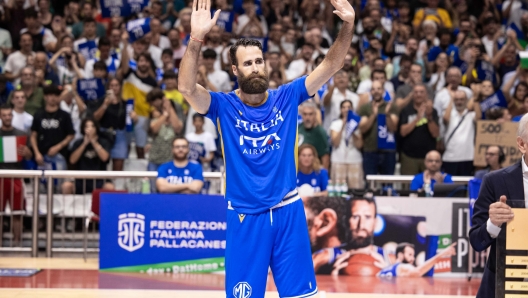 Luigi Datome Nazionale Italiana Maschile Senior Italia Italy - Porto Rico Puerto Rico FIP 2023 Ravenna, 13/08/2023 Foto MarcoBrondi / Ciamillo-Castoria