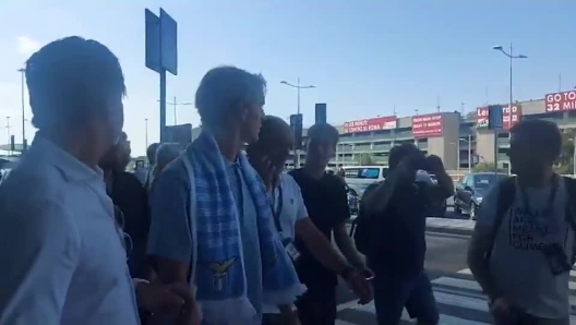 Il centrocampista è arrivato a Fiumicino.