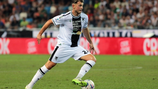 Foto Andrea Bressanutti/LaPresse - 20 agosto 2023 Udine, Italia - Sport, Calcio - Udinese vs Juventus - Campionato italiano di calcio Serie A TIM 2023/2024 - Stadio Friuli. Nella foto: Lazar Samardzic (Udinese Calcio);  Photo Andrea Bressanutti/LaPresse - August   20, 2023 Udine, Italy - Sport, Soccer - Udinese vs Juventus  - Italian Serie A Football Championship 2023/2024 - Friuli Stadium. In the pic: Lazar Samardzic (Udinese Calcio);