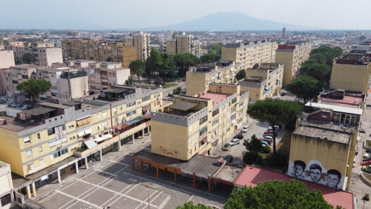 Il quartiere Parco Verde a Caivano, Napoli, 15 settembre 2020. ANSA/CIRO FUSCO