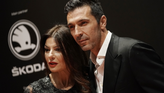 Ilaria D'Amico e Gianluigi Buffon nel 2019