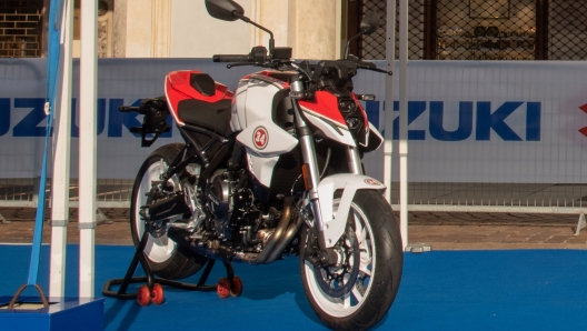 La Gsx-8s Kevin Schwantz Edition in esposizione a Torino