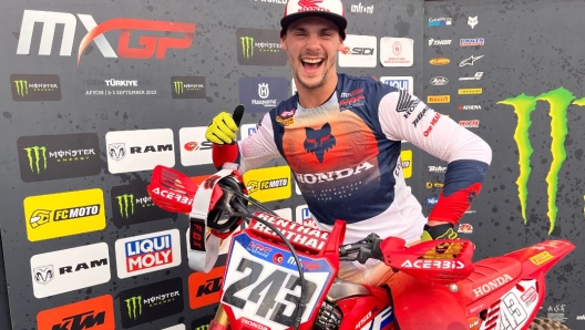 Tim Gajser, vincitore del GP di Turchia