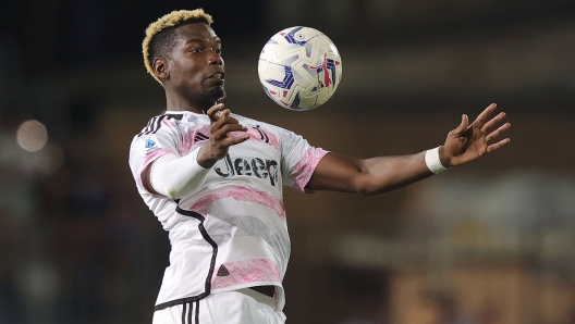 EMPOLI, ITALY - SEPTEMBER 3: Paul Labile Pogba of Juventus in action during the Serie A TIM match between Empoli FC and Juventus at Stadio Carlo Castellani on September 3, 2023 in Empoli, Italy. (Photo by Gabriele Maltinti/Getty Images)