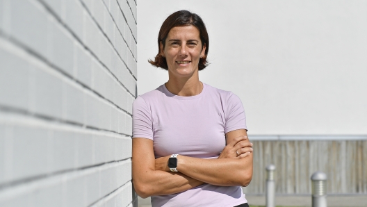 VINOVO, ITALY - SEPTEMBER 08: Juventus Women Team Manager Raffaella Masciadri Portrait Session at Juventus Center Vinovo on September 08, 2022 in Vinovo, Italy. (Photo by Filippo Alfero - Juventus FC/Juventus FC via Getty Images)