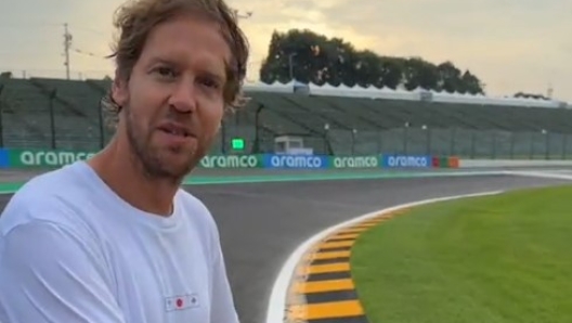 Sebastian Vettel spiega su Instagram l'iniziativa "Buzzin' corner"