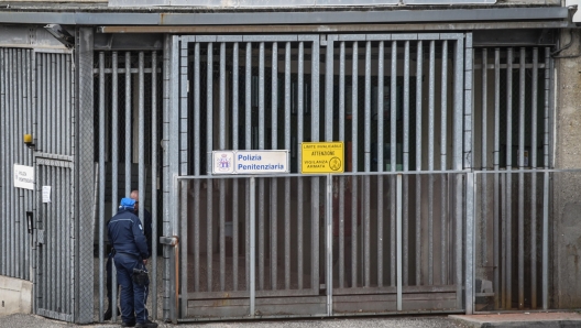 La zona detentiva dell'ospedale San Paolo di Milano, 24 Marzo 2023. ANSA/MATTEO CORNER