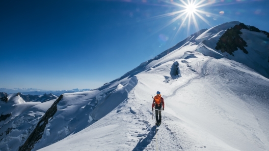 La cima del Monte Bianco