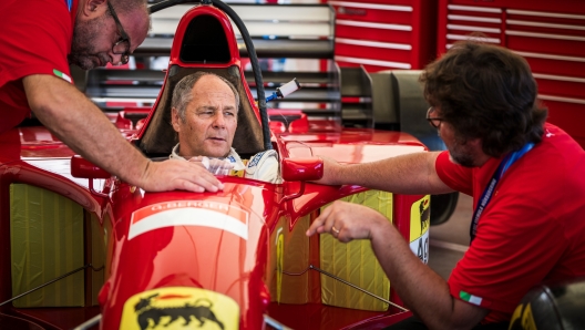 Gerhard Berger seen during the Red Bull Formula Nuerburgring in Nuerburg, Germany on September 8, 2023 // Philip Platzer / Red Bull Content Pool // SI202309080881 // Usage for editorial use only //