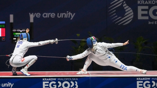 Epee Womem
In photo: NAVARRIA Mara                                                                   
 Photo Augusto Bizzi