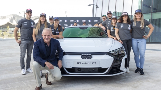 Fabrizio Longo, Audi con gli atleti della Fisi