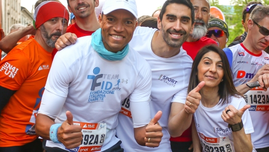 Dida, Magnini e Pilia in corsa per la Relay Marathon Milano