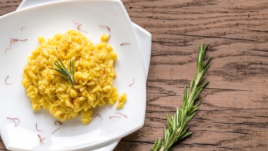 Risotto with saffron