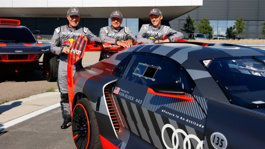 Stéphane Peterhansel, Carlos Sainz, Mattias Ekström