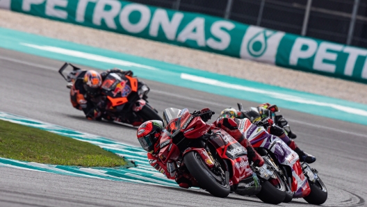 Francesco Bagnaia Jorge Martin
Campionato del Mondo MotoGP 2023
MotoGP GP of Malesia 2023
Sepang, 12/11/2023
Foto : Alessandro Giberti / Ciamillo Castoria