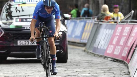 UCI 2023 World Championship Glasgow - Men Under 23 Individual Time Trial - Stirling - Stirling 36,2 km - 09/08/2023 - Lorenzo Milesi (Italy) - photo Kei Tsuji/SprintCyclingAgency©2023