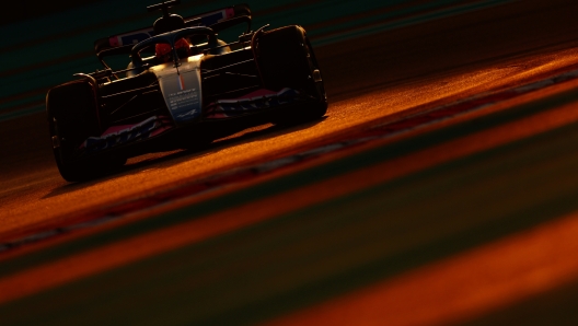 ABU DHABI, UNITED ARAB EMIRATES - NOVEMBER 28: Esteban Ocon of France driving the (31) Alpine F1 A523 Renault on track during Formula 1 testing at Yas Marina Circuit on November 28, 2023 in Abu Dhabi, United Arab Emirates. (Photo by Clive Rose/Getty Images)