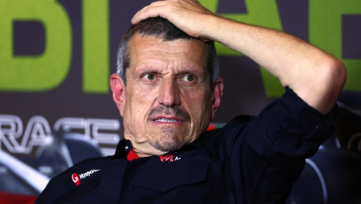 ABU DHABI, UNITED ARAB EMIRATES - NOVEMBER 24: Haas F1 Team Principal Guenther Steiner attends the Team Principals Press Conference during practice ahead of the F1 Grand Prix of Abu Dhabi at Yas Marina Circuit on November 24, 2023 in Abu Dhabi, United Arab Emirates. (Photo by Dan Istitene/Getty Images)