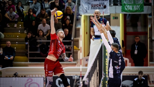 Ivan Zaytsev, 35 anni, in attacco