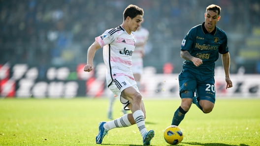 FROSINONE, ITALY - DECEMBER 23: Kenan Yildiz of Juventus during the Serie A TIM match between Frosinone Calcio and Juventus at Stadio Benito Stirpe on December 23, 2023 in Frosinone, Italy. (Photo by Daniele Badolato - Juventus FC/Juventus FC via Getty Images)