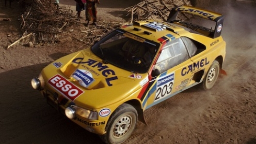 124 - Paris Dakar 1990. Vatanen/Berglund. Peugeot 405 Turbo 16. Vainqueur