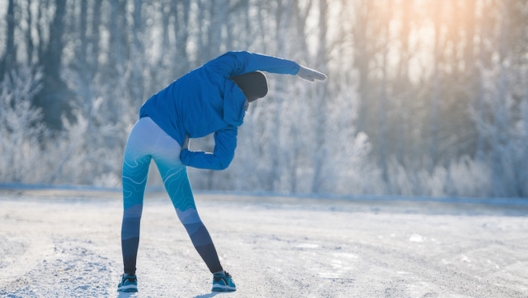 allenamento sulla neve