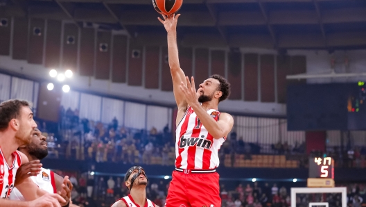 Nigel Williams-Goss Olympiacos Piraeus - EA7 Emporio Armani Olimpia Milano Turkish Airlines Euroleague 2022-23 Atene, 02/01/2024 Foto MarcoBrondi // CIAMILLO-CASTORIA