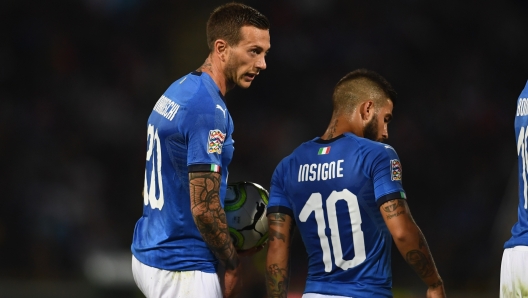 during the UEFA Nations League A group three match between Italy and Poland at Stadio Renato Dall'Ara on September 7, 2018 in Bologna, Italy.