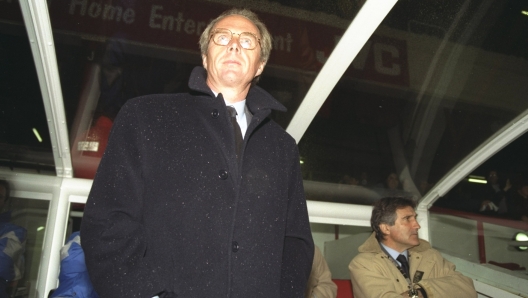 10 Nov 1995:  Portrait of Sampdoria Coach Sven Goran Eriksson during the Alan Smith Testimonial match against Arsenal at the Highbury Stadium in London.  \ Mandatory Credit: Mark  Thompson/Allsport