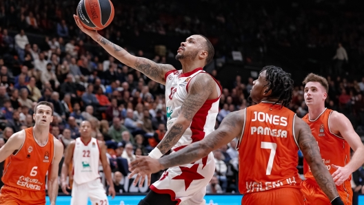 Shabazz Napier Valencia Basket - EA7 Emporio Armani Olimpia Milano Turkish Airlines Euroleague 2023-24 Valencia, 19/01/2024 Foto MarcoBrondi // CIAMILLO-CASTORIA