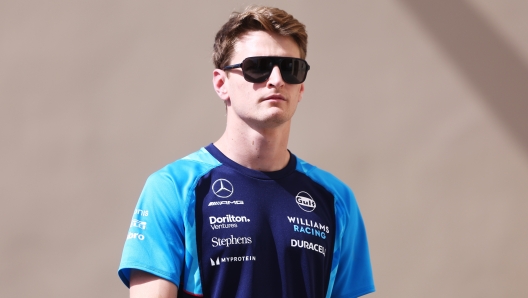 ABU DHABI, UNITED ARAB EMIRATES - NOVEMBER 23: Logan Sargeant of United States and Williams walks in the Paddock during previews ahead of the F1 Grand Prix of Abu Dhabi at Yas Marina Circuit on November 23, 2023 in Abu Dhabi, United Arab Emirates. (Photo by Clive Rose/Getty Images)