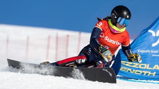 FIS Snowboard World Cup - Scuol SUI - PGS - DALMASSO Lucia ITA © Miha Matavz/FIS