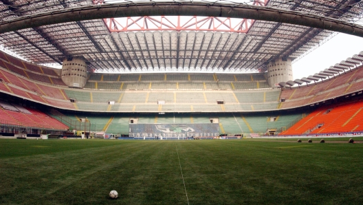 SILV CAMPO ATT. PEREGO - PRATO NUOVO ALLO STADIO GIUSEPPE MEAZZA DI MILANO , SAN SIRO SPORT CALCIO PALLONE COREOGRAFIA DELL'INTER - Fotografo: SILVANO DEL PUPPO